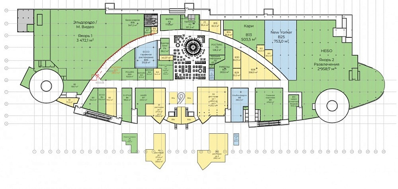 Аренда торгового помещения ТЦ 