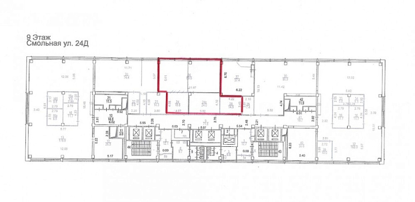 Аренда офиса Бизнес-центр «Меридиан»
