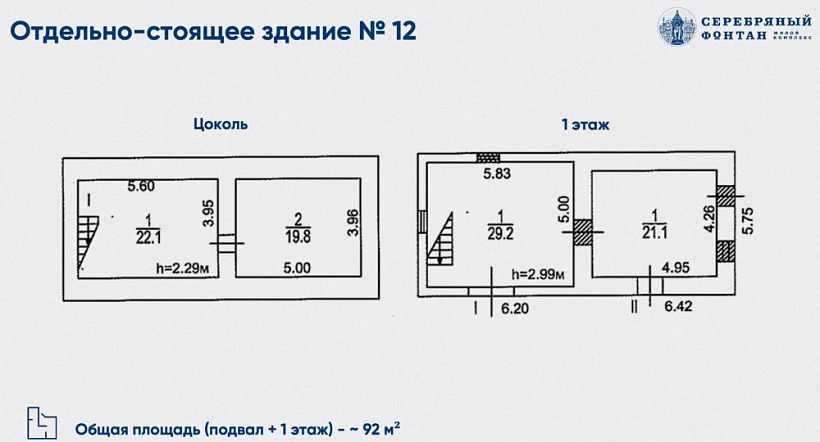 Продажа офиса Особняки «Серебряный фонтан»