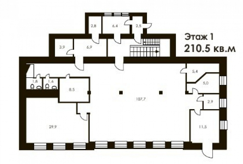 Аренда офиса Озерковская набережная, 12