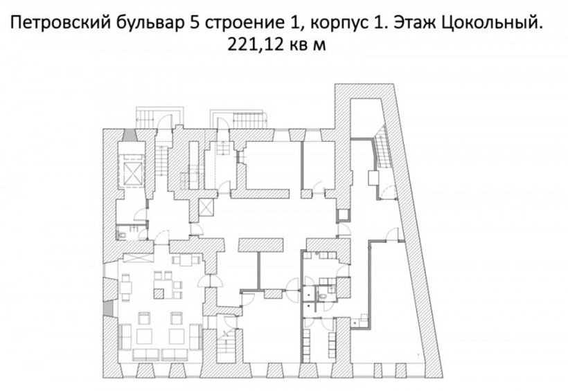 Аренда офиса Особняк «Петровский бульвар 5с1»