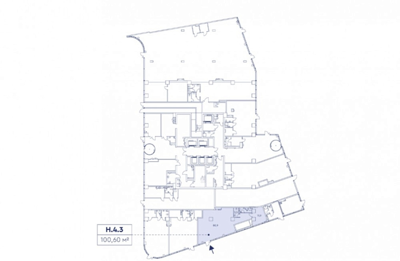 Продажа торгового помещения МФК 