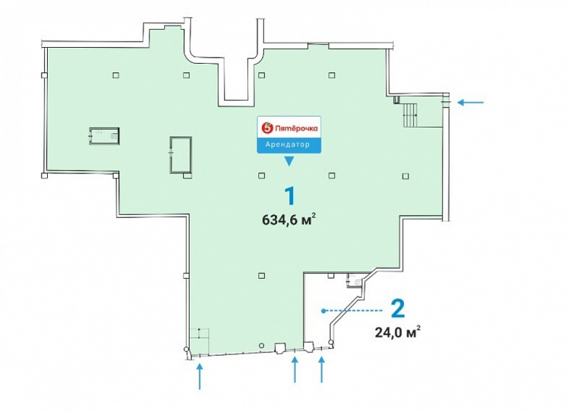 Арендный бизнес Жилое здание 