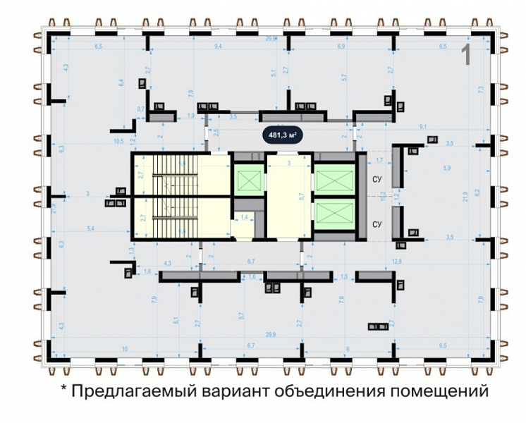 Продажа офиса Бизнес-центр 