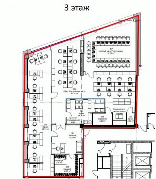 Аренда офиса Бизнес-центр «Алгоритм»
