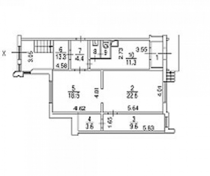 Аренда торгового помещения Жилое здание 