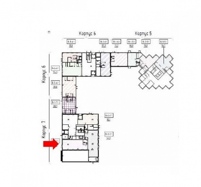 Продажа торгового помещения ЖК «Shagal»