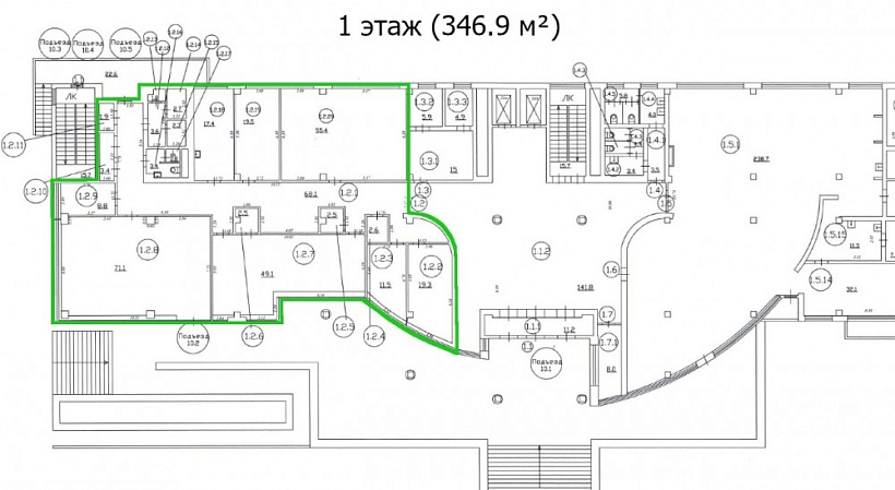 Аренда офиса Бизнес-центр «Калибр» с10