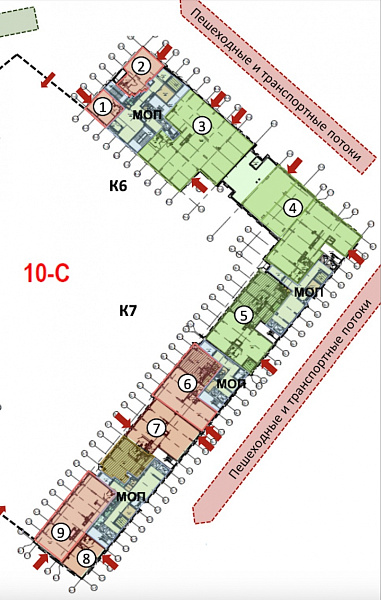 Аренда торгового помещения ЖК 