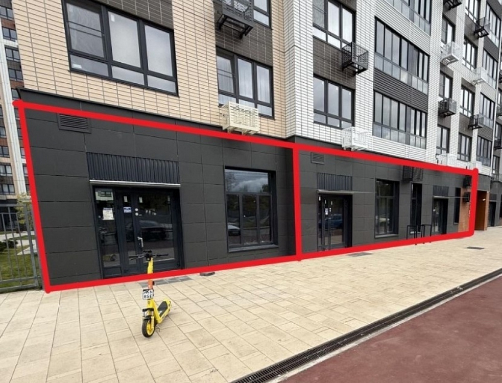 Аренда торгового помещения ЖК «1-й Ленинградский», к. 1