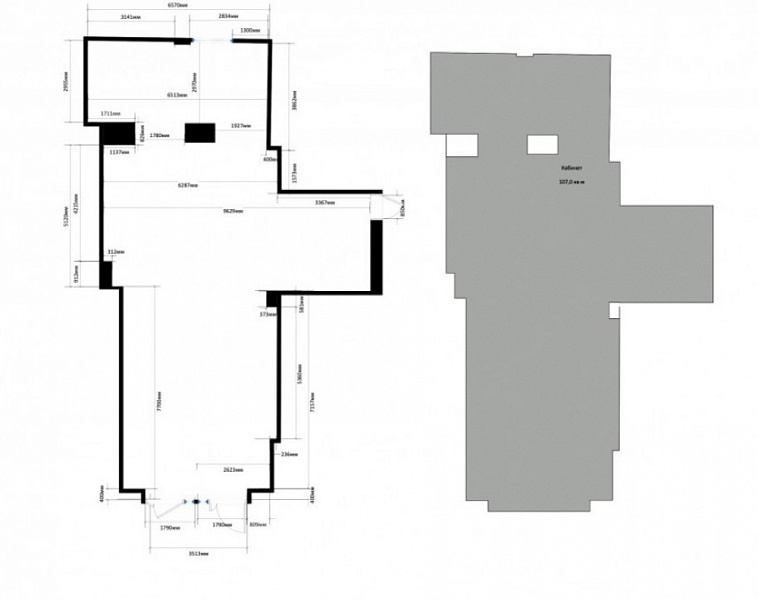 Аренда торгового помещения Торгово-офисный комплекс Зеленый проспект, 19