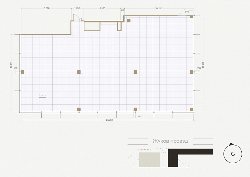 Продажа офиса Бизнес-центр TALLER
