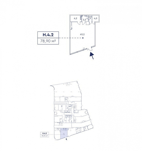 Продажа торгового помещения МФК 