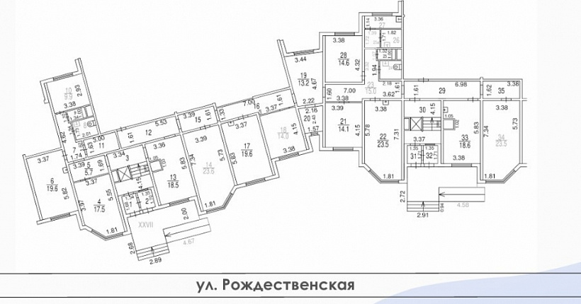 Аренда торгового помещения Жилой дом 