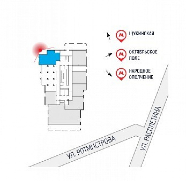 Аренда торгового помещения ЖК 