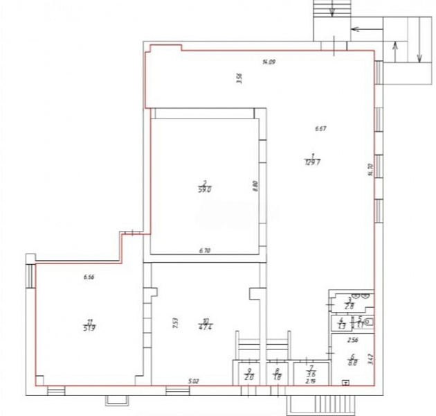 Арендный бизнес Жилое здание 