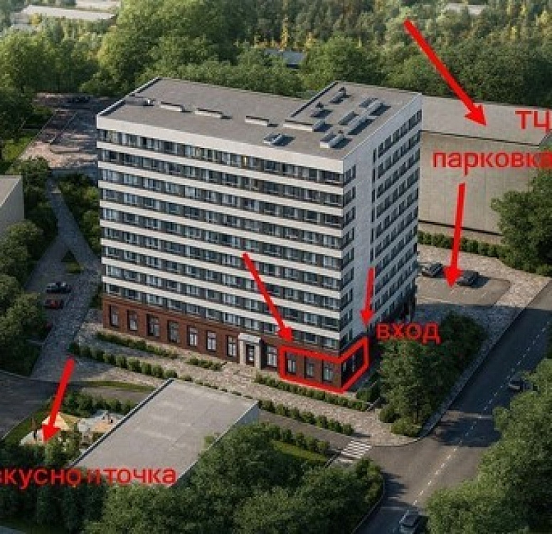 Аренда торгового помещения ЖК Влюберцы