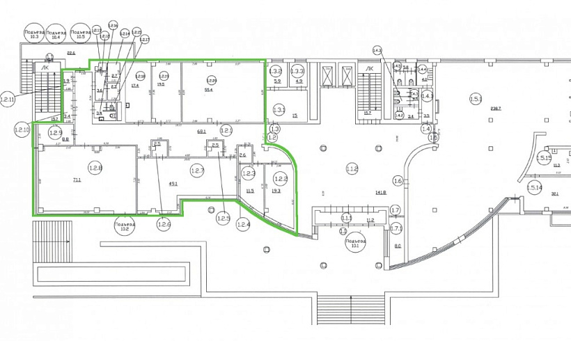 Аренда офиса Бизнес-центр «Калибр» с10