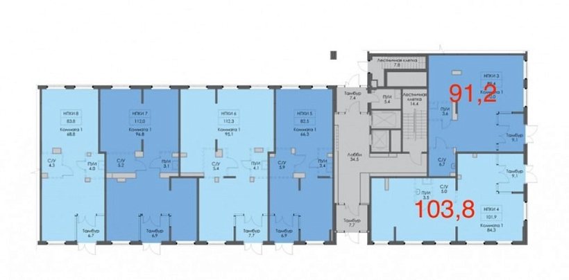 Продажа торгового помещения ЖК 
