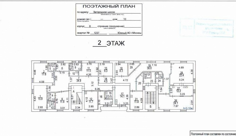 Аренда торгового помещения Особняк «Загородное 10 к8»