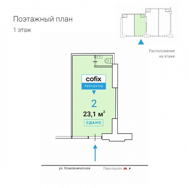 Арендный бизнес Административное здание 