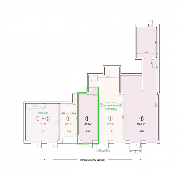 Продажа торгового помещения Жилой дом 