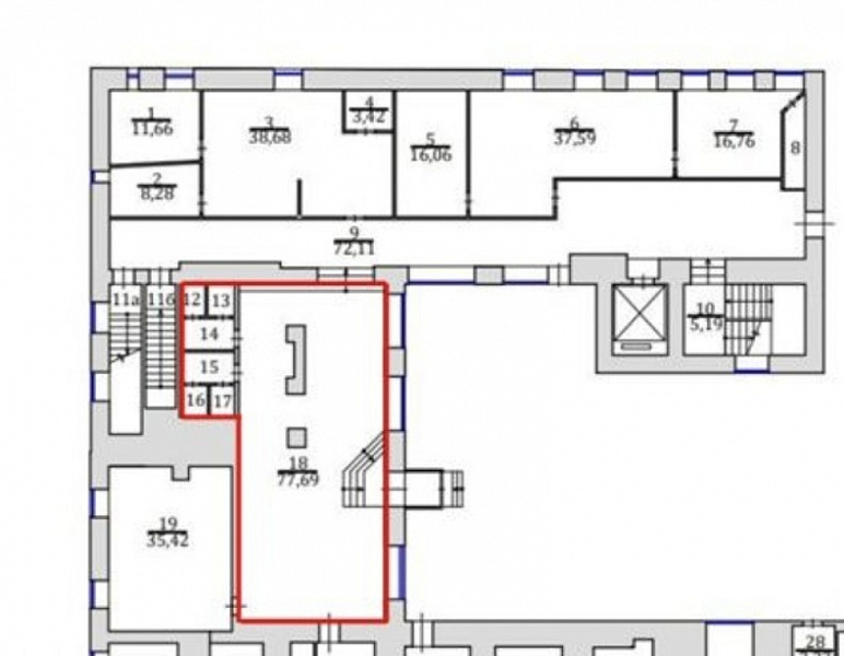 Аренда офиса Деловой центр «Шухова 14»