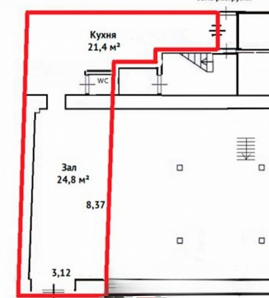 Аренда торгового помещения Административное здание «Большая Серпуховская 8/7 с2»
