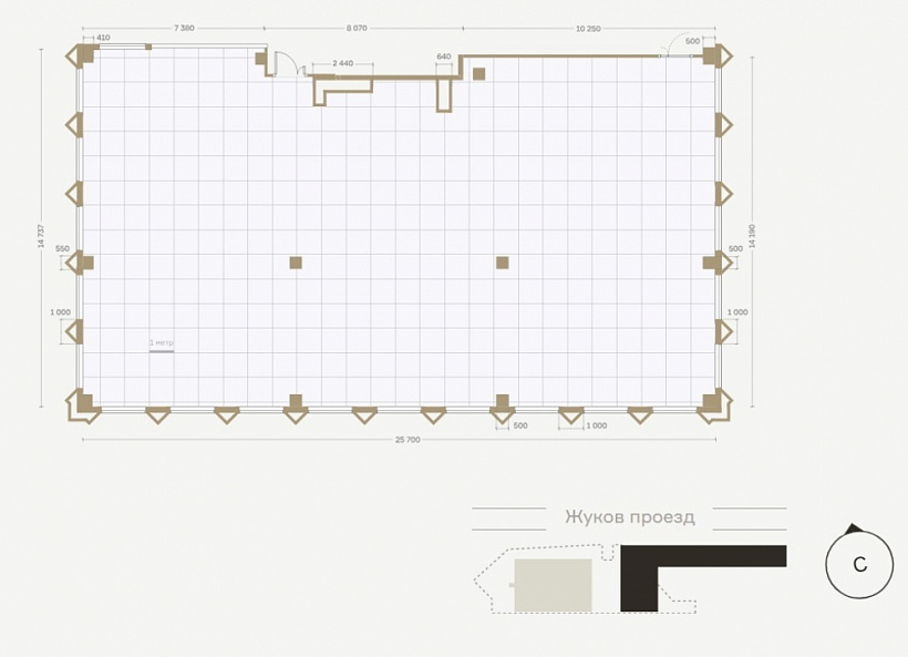 Продажа офиса Бизнес-центр TALLER