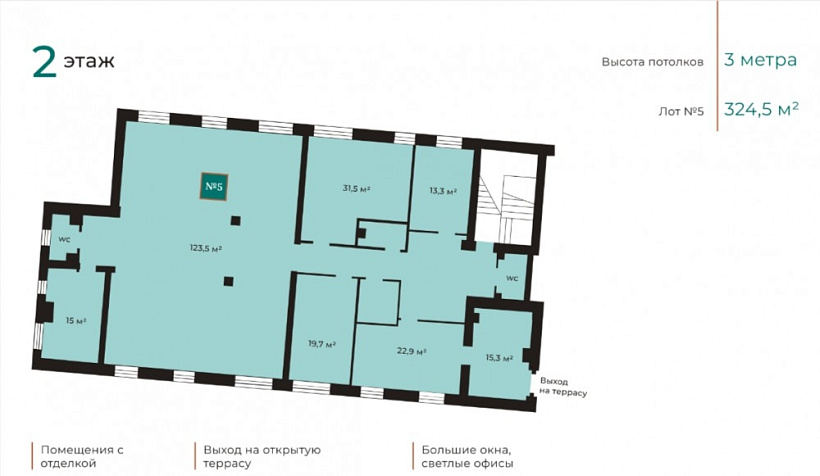 Аренда офиса МФК Arkenston