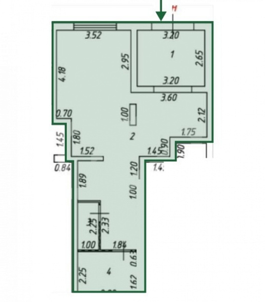 Продажа торгового помещения ЖК 