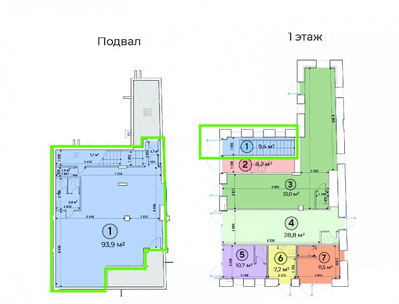 Аренда торгового помещения Административное здание Бахрушина. 36/14с3