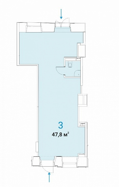 Аренда торгового помещения Административное здание 