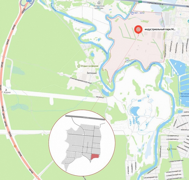 Продажа индустриальной недвижимости Индустриальный парк М17-М12