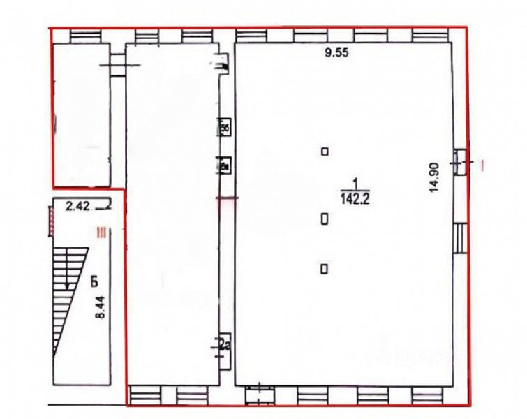 Аренда офиса Жилое здание 