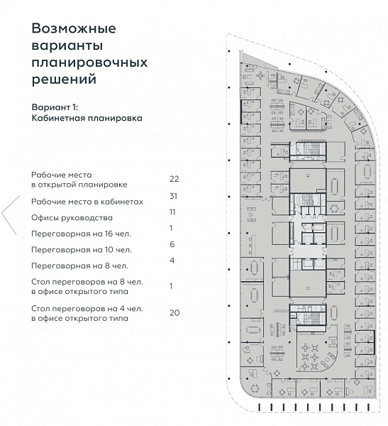 Аренда офиса Деловой квартал 