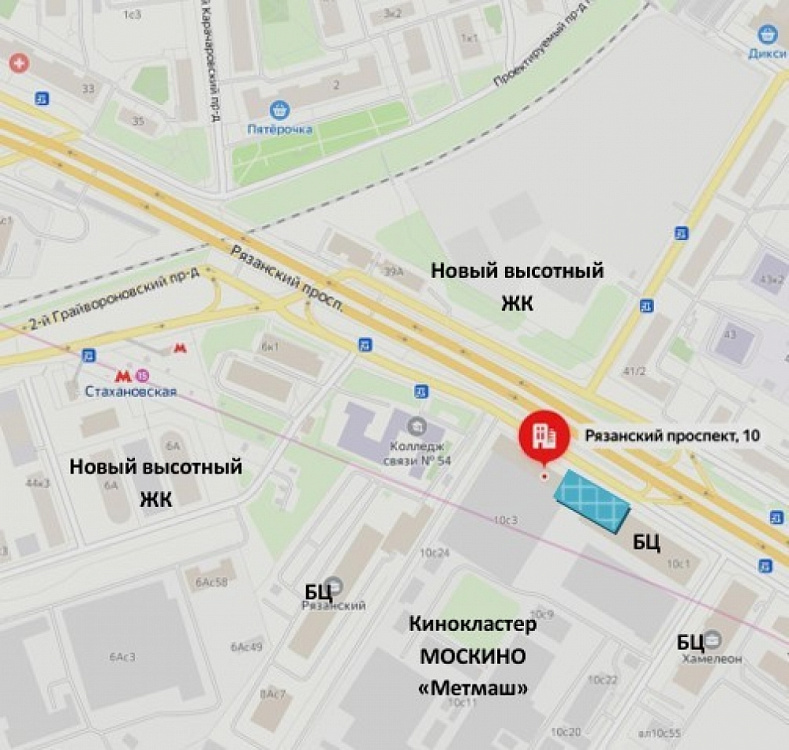 Аренда торгового помещения Бизнес-центр «Джоуль»