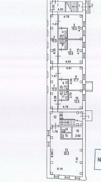 Продажа офиса Особняк «Андроньевская 4 с1»