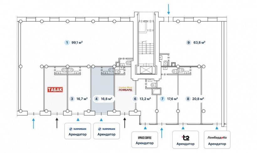 Арендный бизнес Жилое здание 