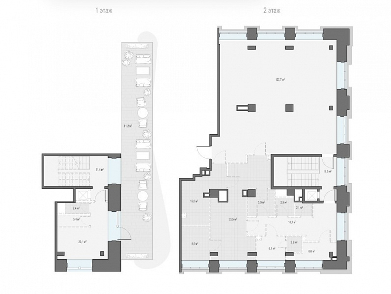 Продажа торгового помещения КутузовGRAD II (КутузовГрад II)  МАНУФАКТУРА XIX