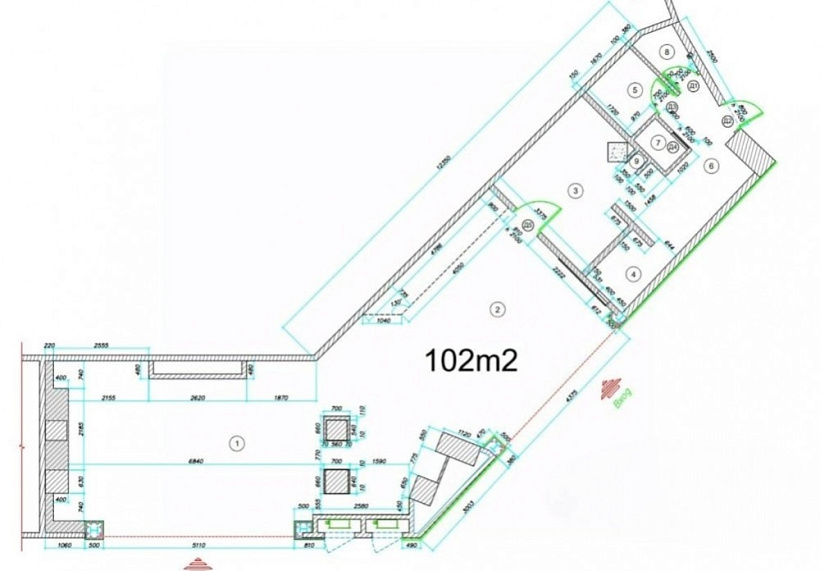 Аренда торгового помещения Бизнес-центр «Башня на набережной»