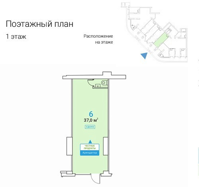 Продажа торгового помещения Жилой дом 