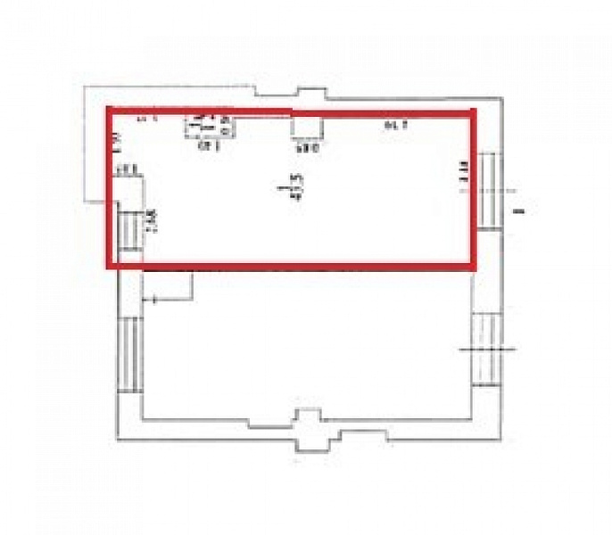 Аренда торгового помещения Жилое здание «Рождественский 5/7 с1»