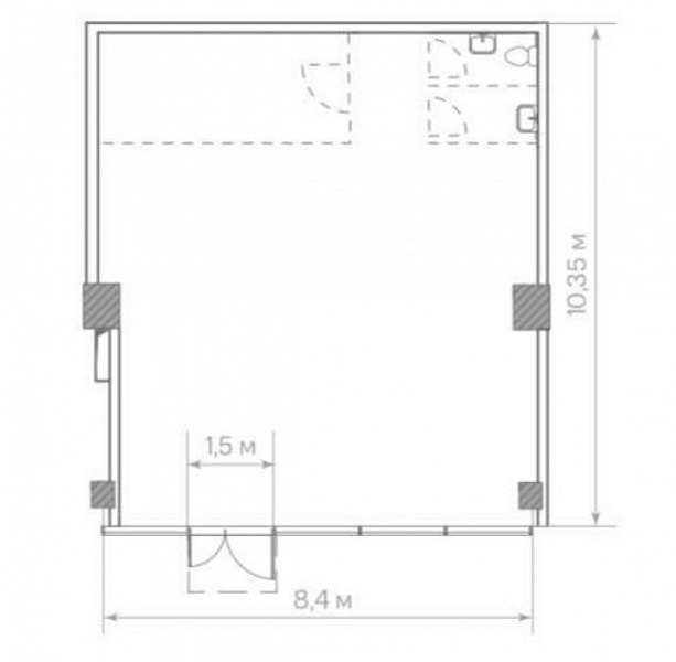 Аренда торгового помещения Бизнес-центр «Lunar (Лунар)»