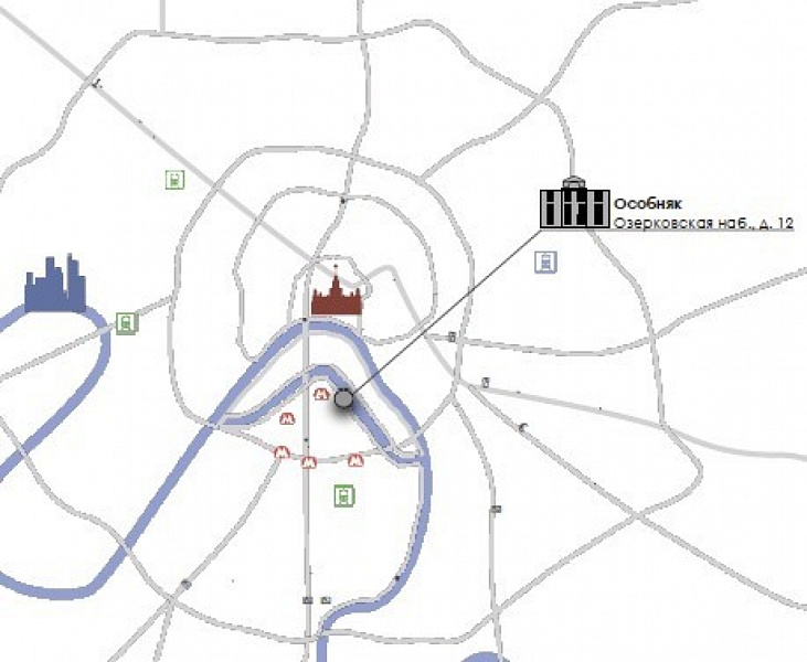 Аренда офиса Озерковская набережная, 12