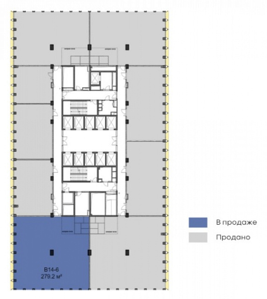 Продажа торгового помещения БЦ STONE TOWERS