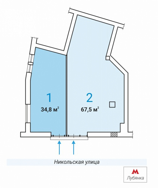 Продажа торгового помещения Москва, Никольская улица, 25