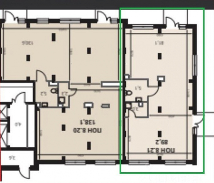 Аренда торгового помещения ЖК «1-й Ленинградский», к. 1