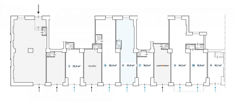Продажа торгового помещения Жилое здание 