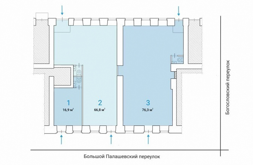 Продажа торгового помещения Жилое здание 